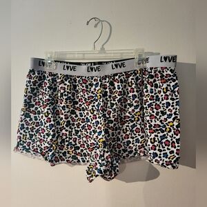 NOBO Multicolor Leopard Pj Shorts Size XXL